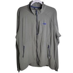 Outdoor Research Ferrosi Jacket Mens XL Gray Gorpcore Hiking Outdoor Camping